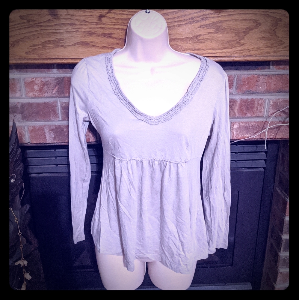 3 for $20 Elle gray 3/4 sleeve junior size medium